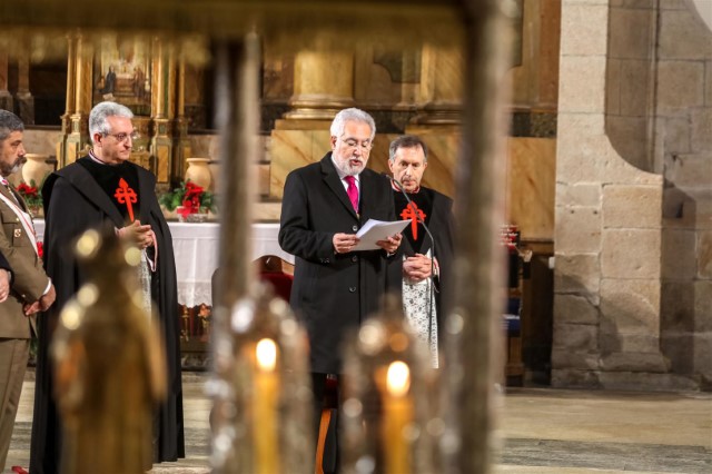 Ofrenda da Translación do ano 2019, na que Santalices execeu como delegado rexio